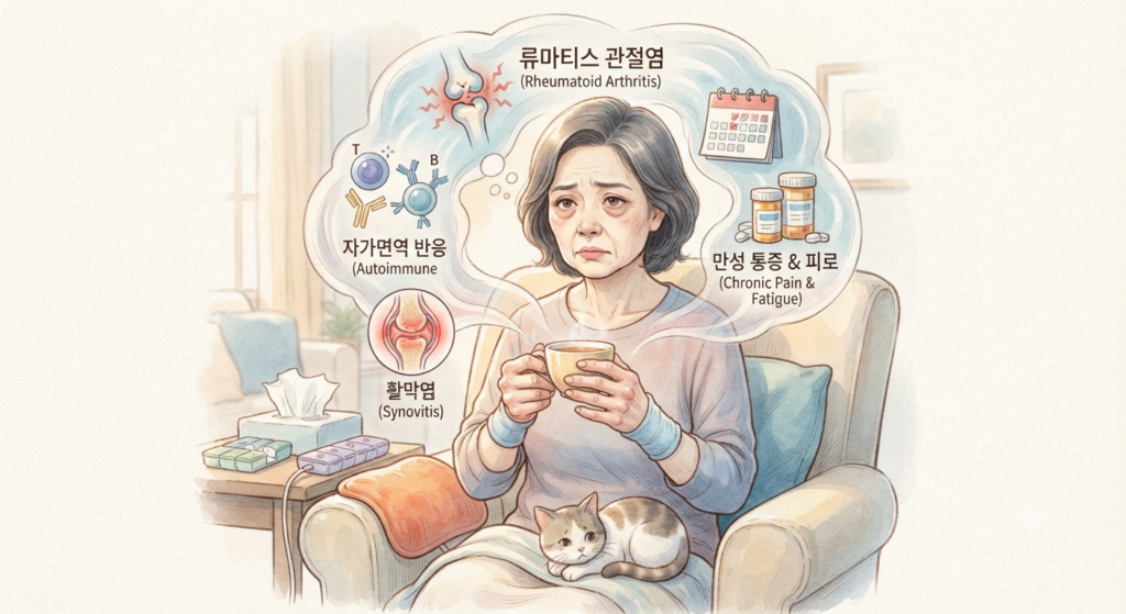 류마티스 걸린 사람