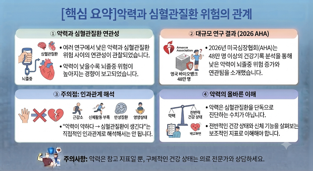 악력 테스트