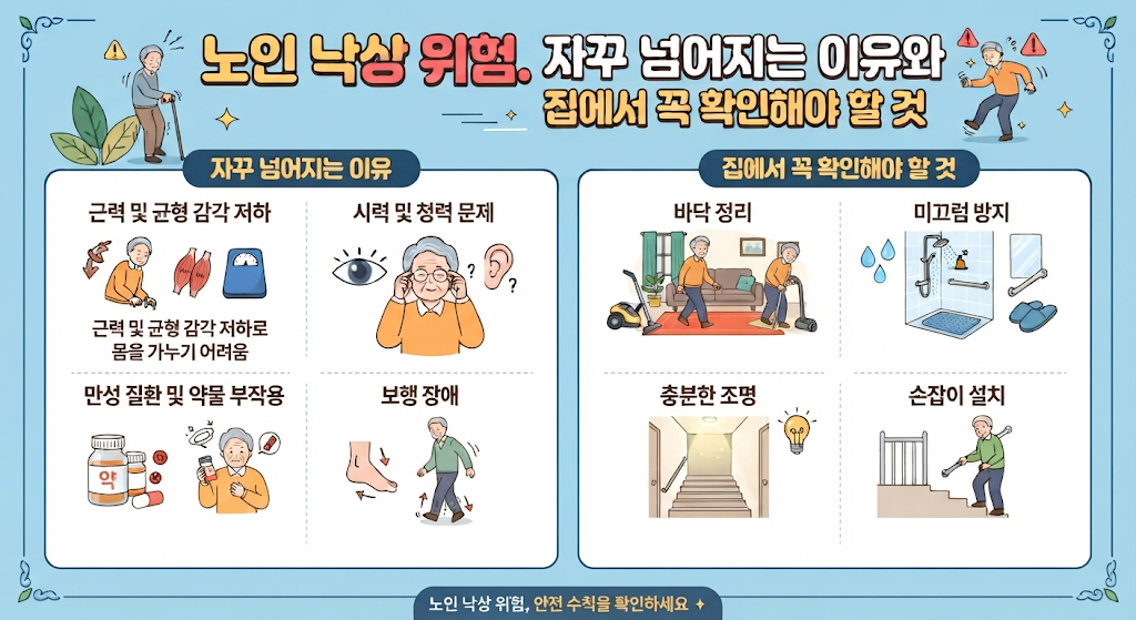 노인 낙상 위험