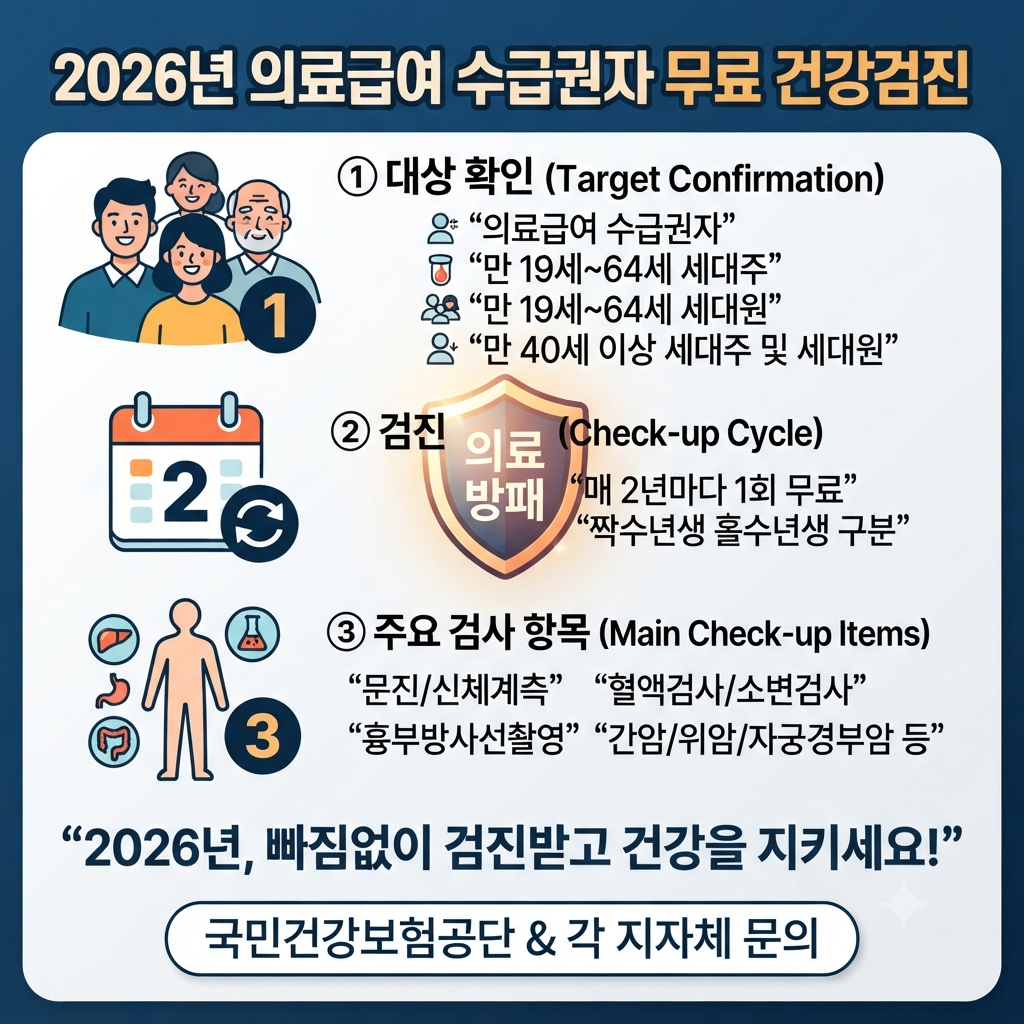 의료급여 수급권자 건강검진