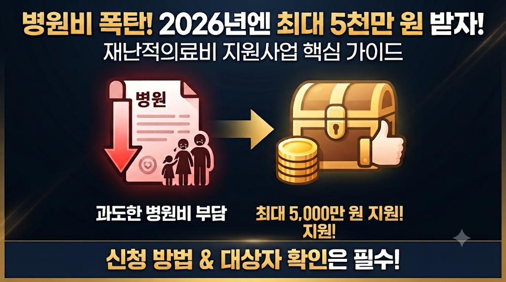 재난적의료비 지원사업