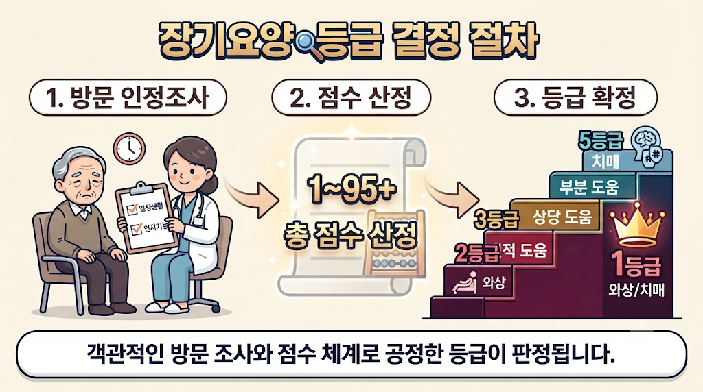 장기요양등급 판정 기준