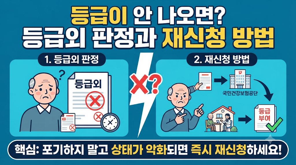 장기요양등급 안 나오면