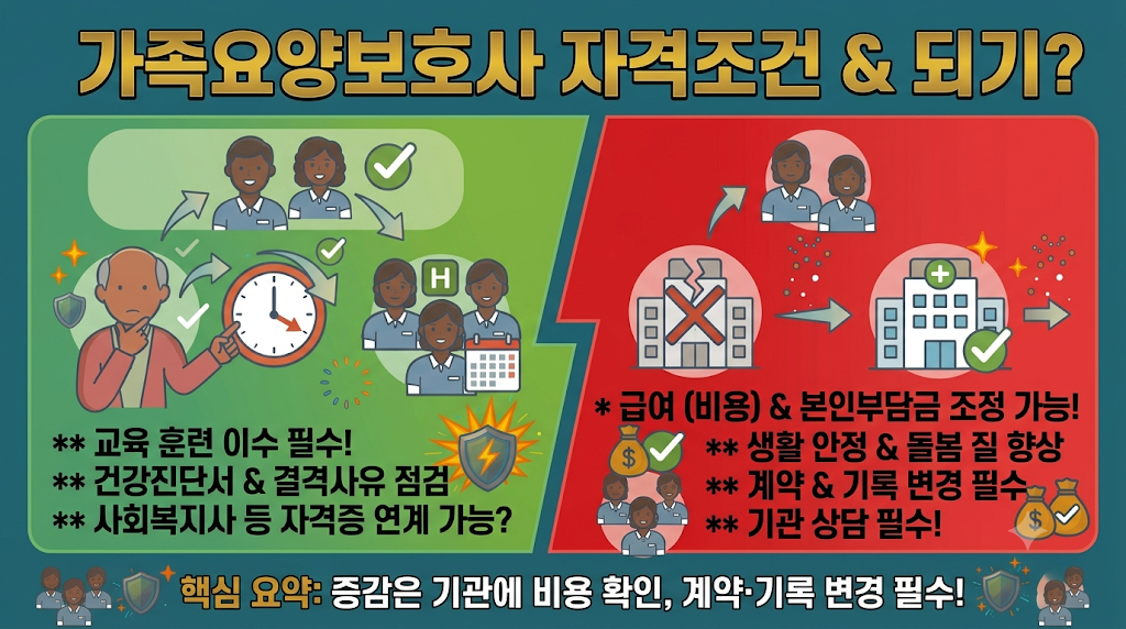 가족요양보호사 자격조건