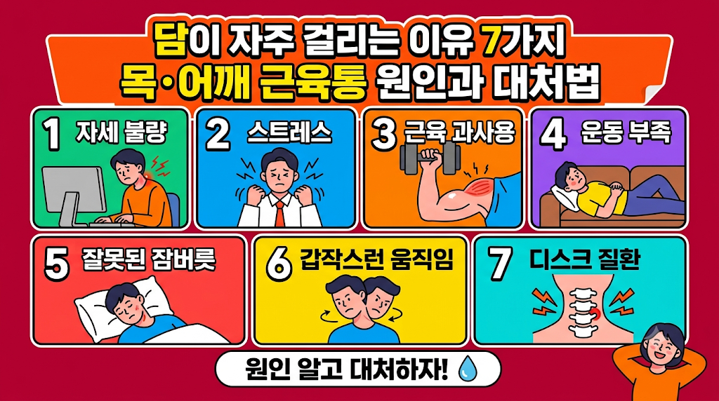 담이 자주 걸리는 이유